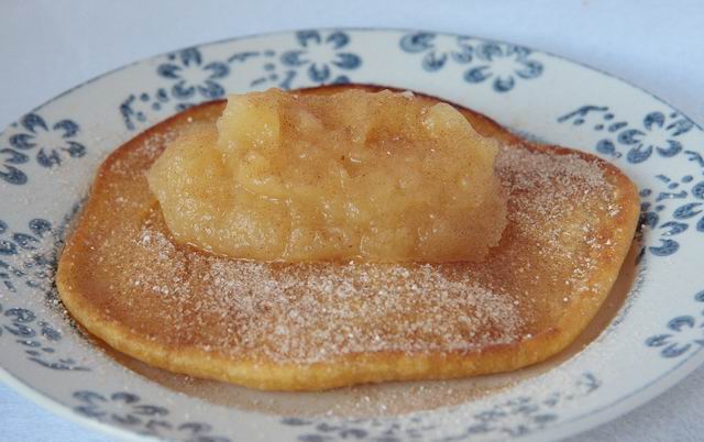 Rezept Apfelpfannkuchen ohne Milch, Ei, Soja, Weizen | Lecker Ohne ...